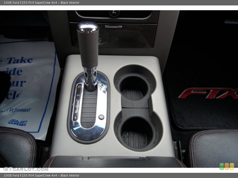 Black Interior Transmission for the 2008 Ford F150 FX4 SuperCrew 4x4 #59975751