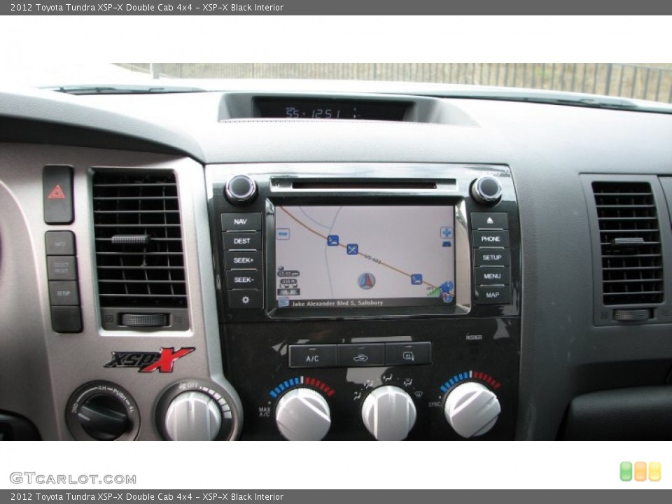 XSP-X Black Interior Navigation for the 2012 Toyota Tundra XSP-X Double Cab 4x4 #59976411