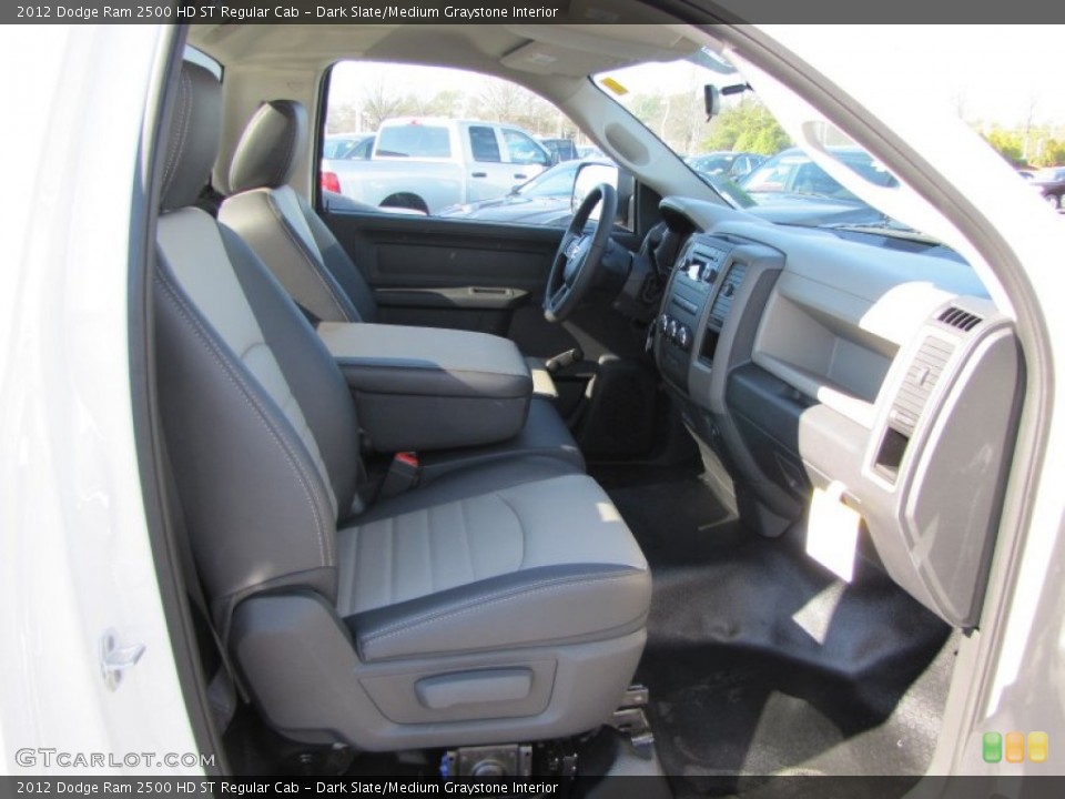 Dark Slate/Medium Graystone Interior Front Seat for the 2012 Dodge Ram 2500 HD ST Regular Cab #59976987