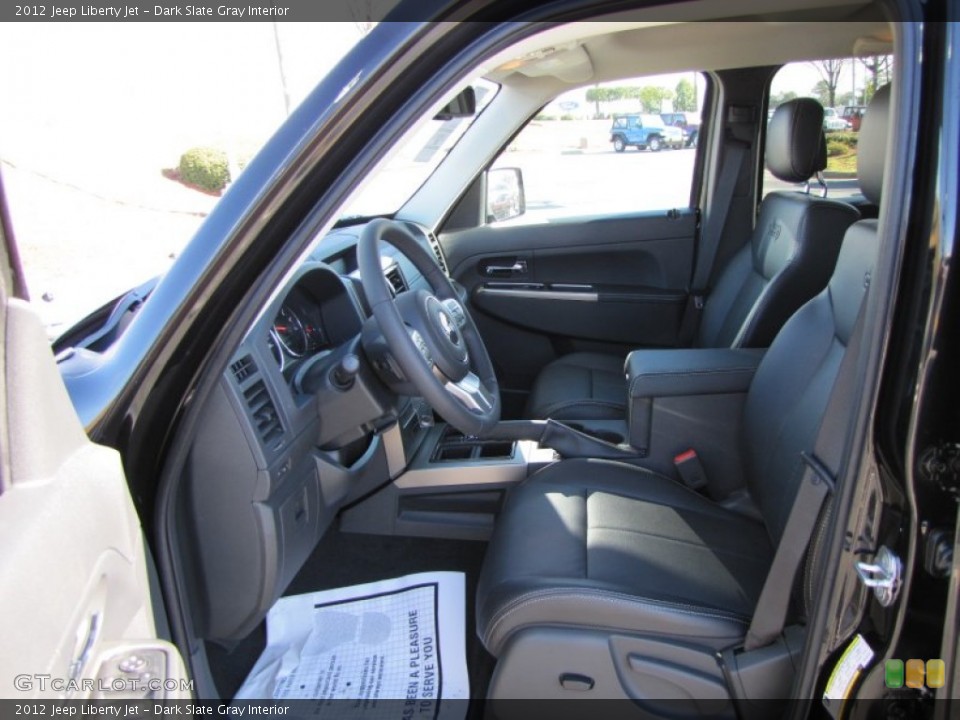Dark Slate Gray Interior Photo for the 2012 Jeep Liberty Jet #59977455