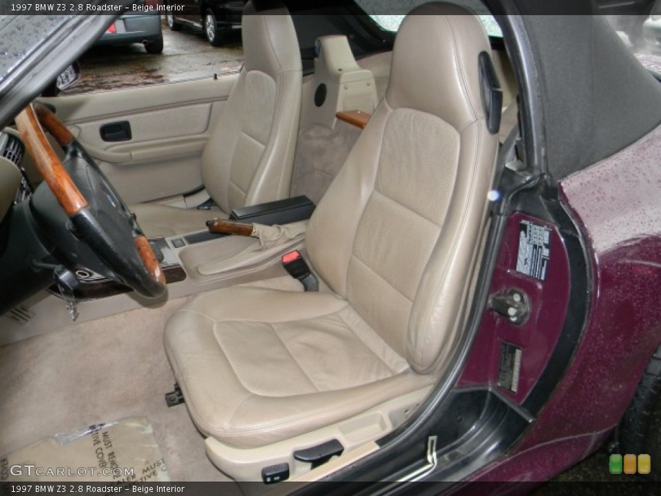 Beige Interior Photo for the 1997 BMW Z3 2.8 Roadster #59982375