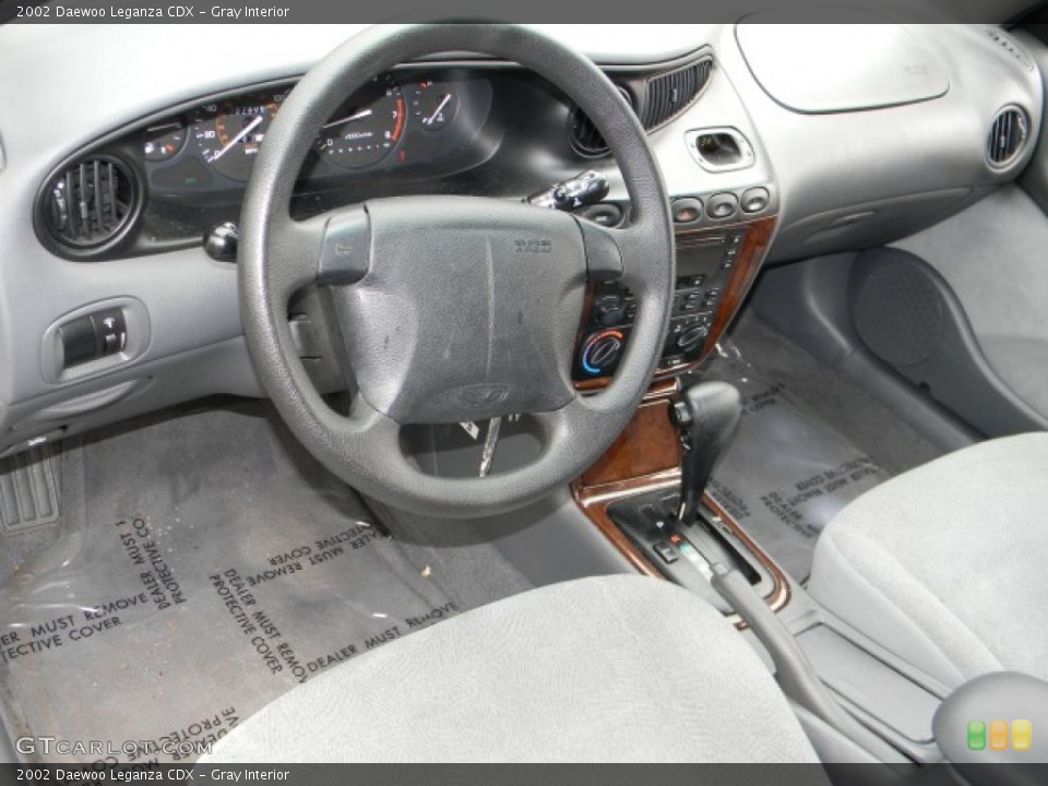 Gray Interior Dashboard for the 2002 Daewoo Leganza CDX #59982450