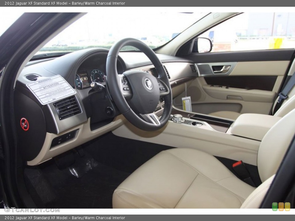 Barley/Warm Charcoal Interior Photo for the 2012 Jaguar XF  #59983215