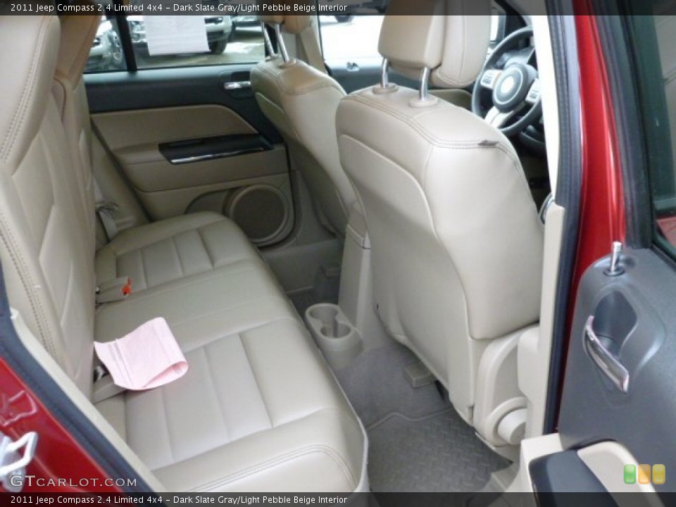 Dark Slate Gray/Light Pebble Beige Interior Photo for the 2011 Jeep Compass 2.4 Limited 4x4 #59983823