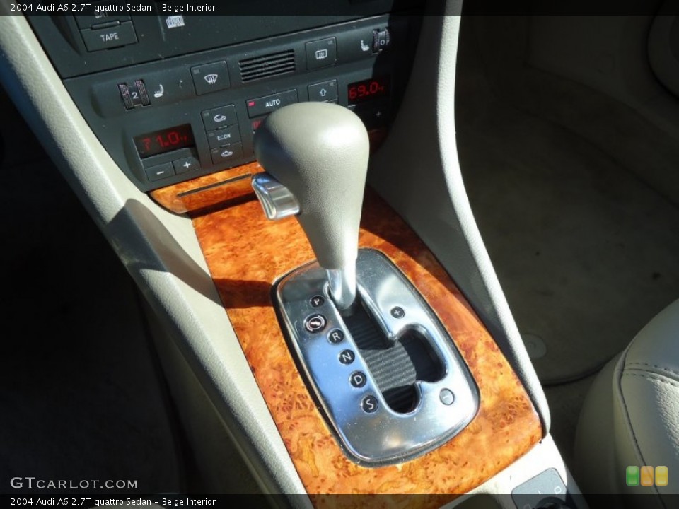 Beige Interior Transmission for the 2004 Audi A6 2.7T quattro Sedan #59983866