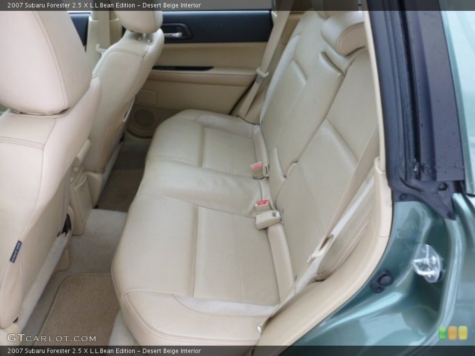 Desert Beige Interior Rear Seat for the 2007 Subaru Forester 2.5 X L.L.Bean Edition #59985027