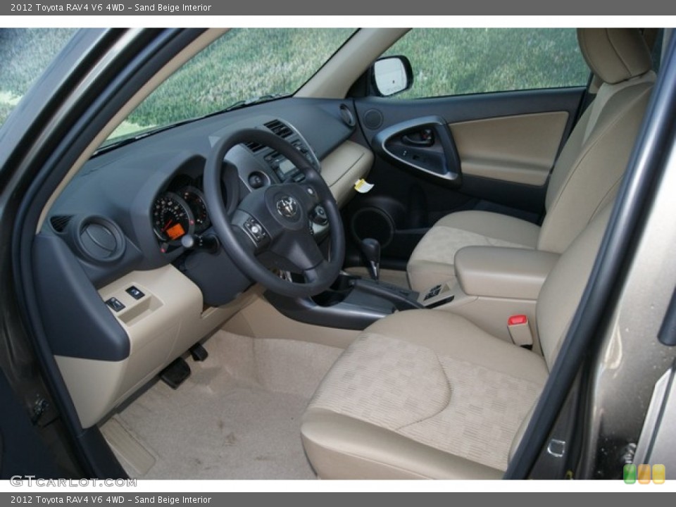 Sand Beige Interior Photo for the 2012 Toyota RAV4 V6 4WD #59987248