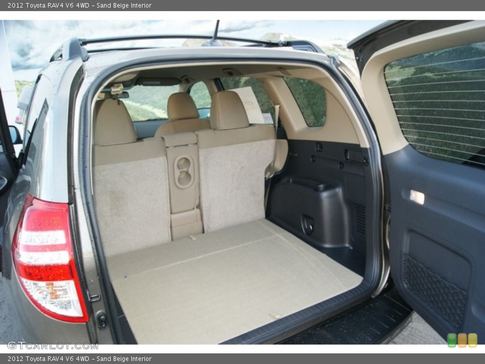 Sand Beige Interior Trunk for the 2012 Toyota RAV4 V6 4WD #59987301