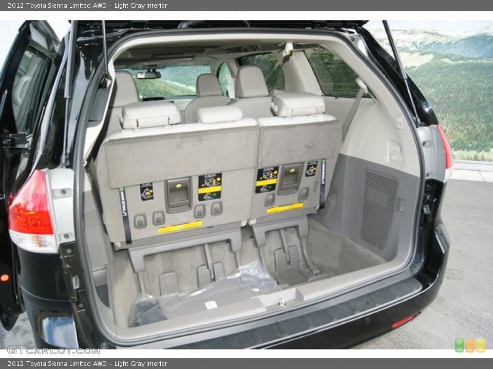 Light Gray Interior Trunk for the 2012 Toyota Sienna Limited AWD #59988131