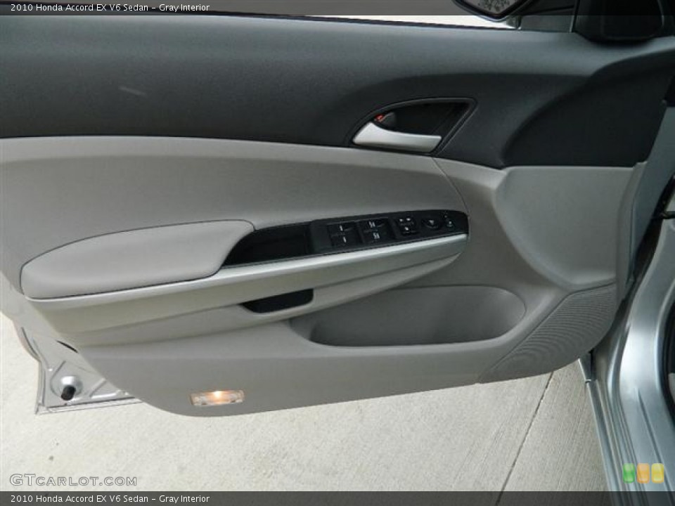 Gray Interior Door Panel for the 2010 Honda Accord EX V6 Sedan #59989920