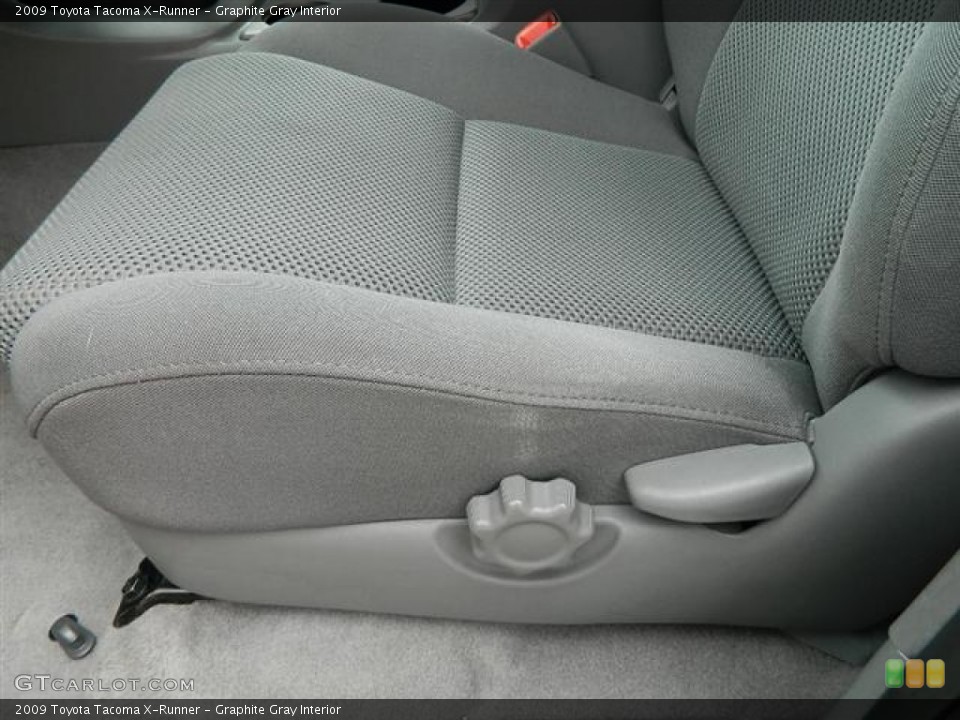 Graphite Gray Interior Photo for the 2009 Toyota Tacoma X-Runner #59990164