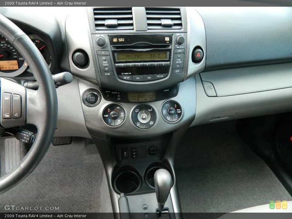 Ash Gray Interior Controls for the 2009 Toyota RAV4 Limited #59990689