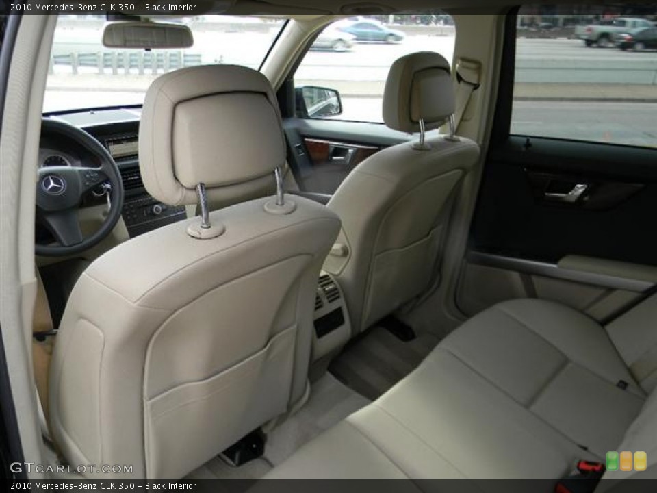 Black Interior Photo for the 2010 Mercedes-Benz GLK 350 #59990763