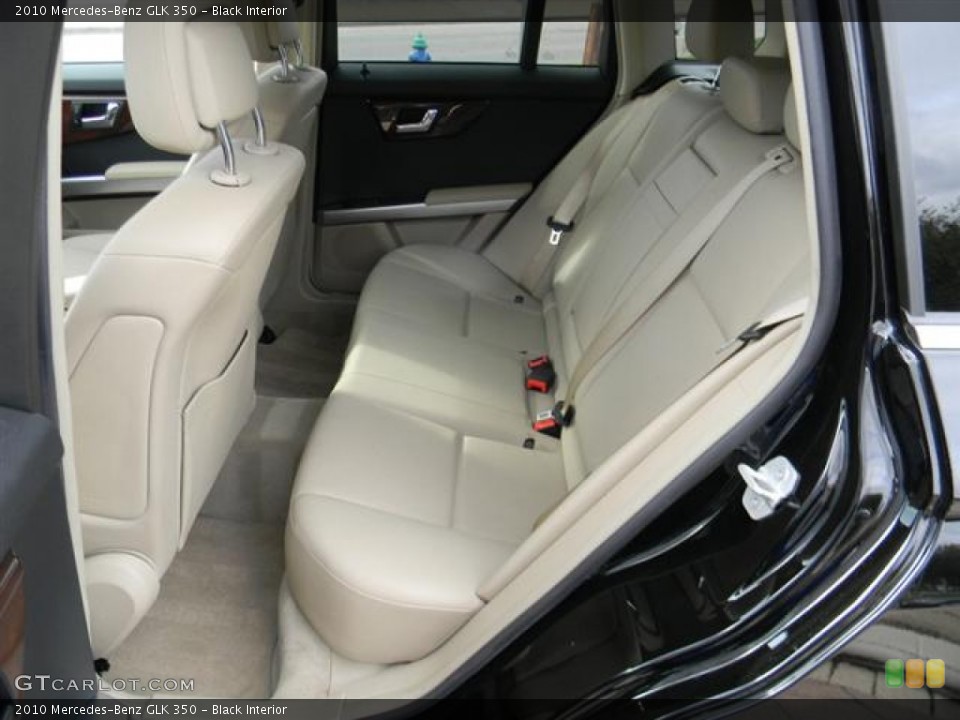 Black Interior Rear Seat for the 2010 Mercedes-Benz GLK 350 #59990772