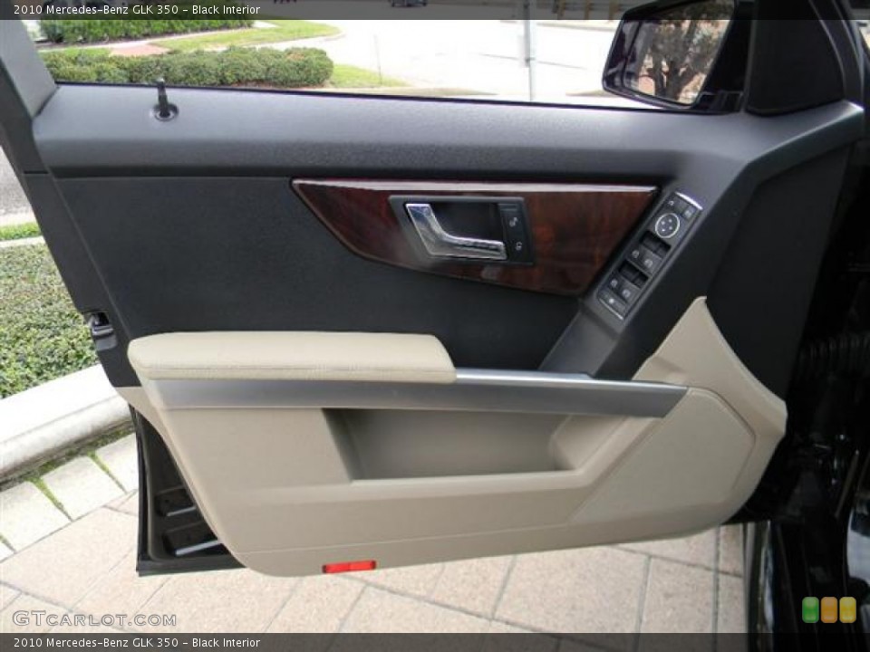 Black Interior Door Panel for the 2010 Mercedes-Benz GLK 350 #59990788