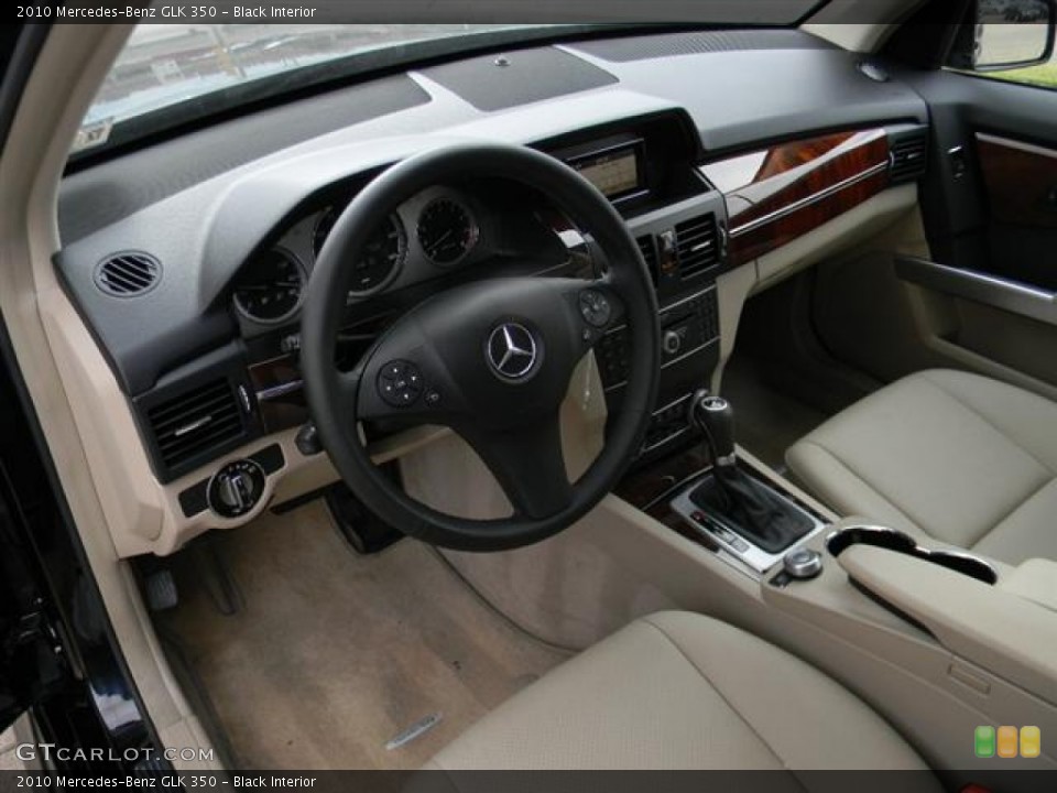 Black Interior Photo for the 2010 Mercedes-Benz GLK 350 #59990797