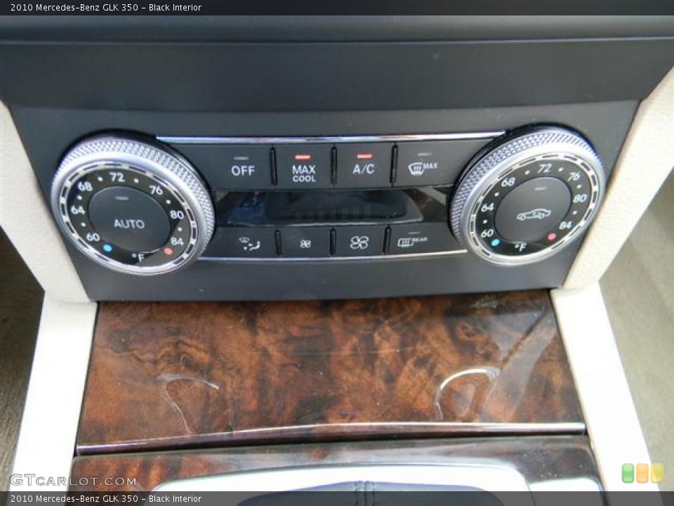 Black Interior Controls for the 2010 Mercedes-Benz GLK 350 #59990848