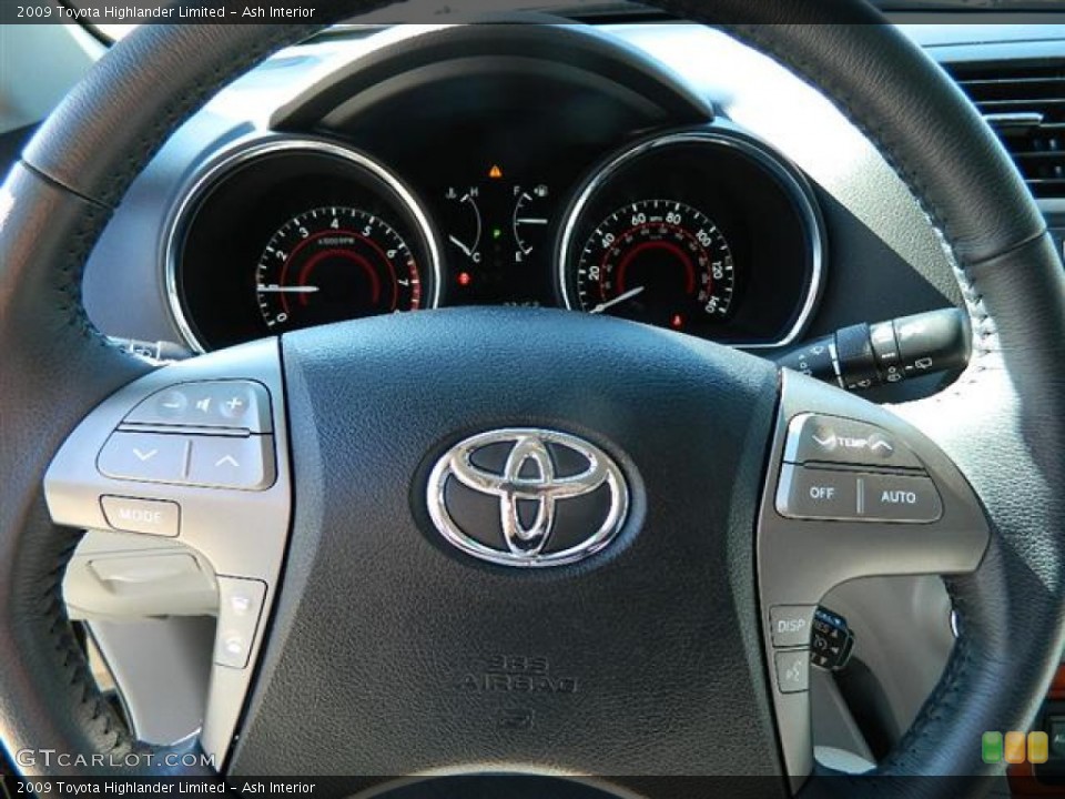 Ash Interior Steering Wheel for the 2009 Toyota Highlander Limited #59990948