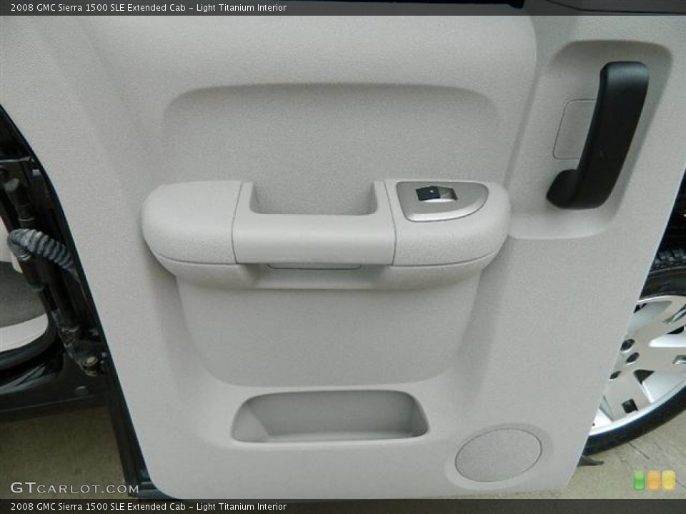 Light Titanium Interior Door Panel for the 2008 GMC Sierra 1500 SLE Extended Cab #59991080