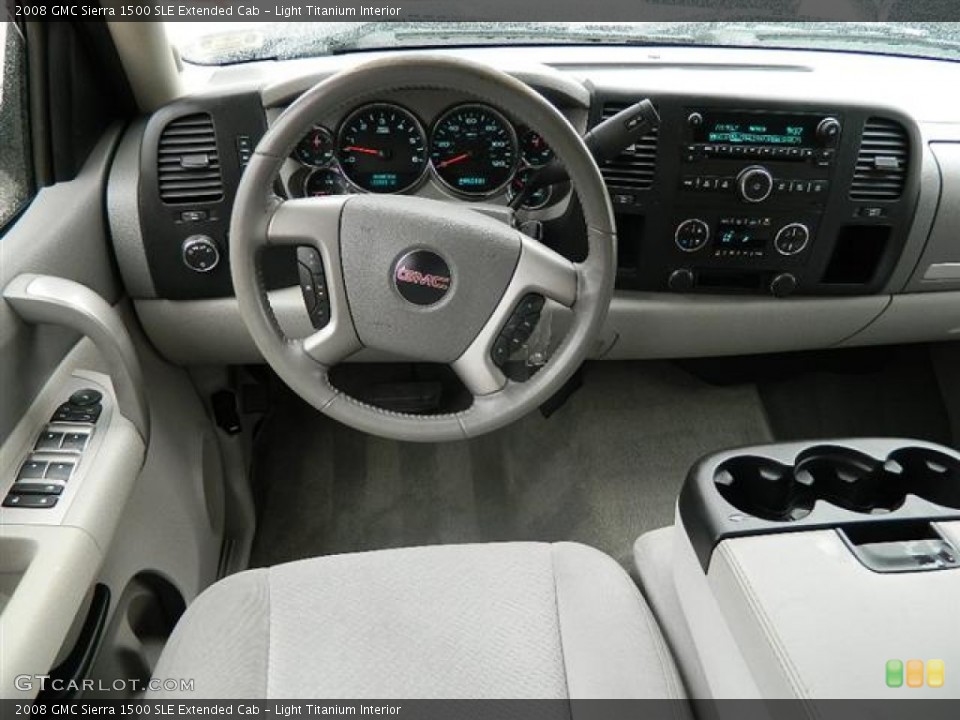 Light Titanium Interior Dashboard for the 2008 GMC Sierra 1500 SLE Extended Cab #59991094