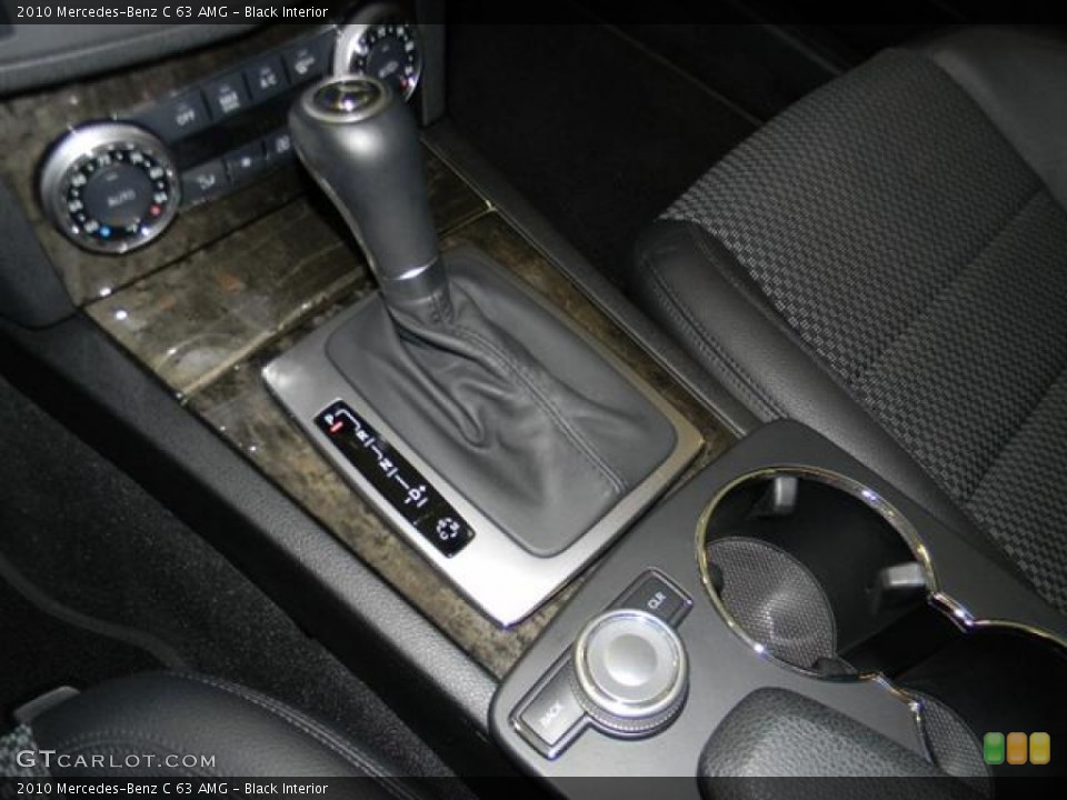 Black Interior Transmission for the 2010 Mercedes-Benz C 63 AMG #59991112