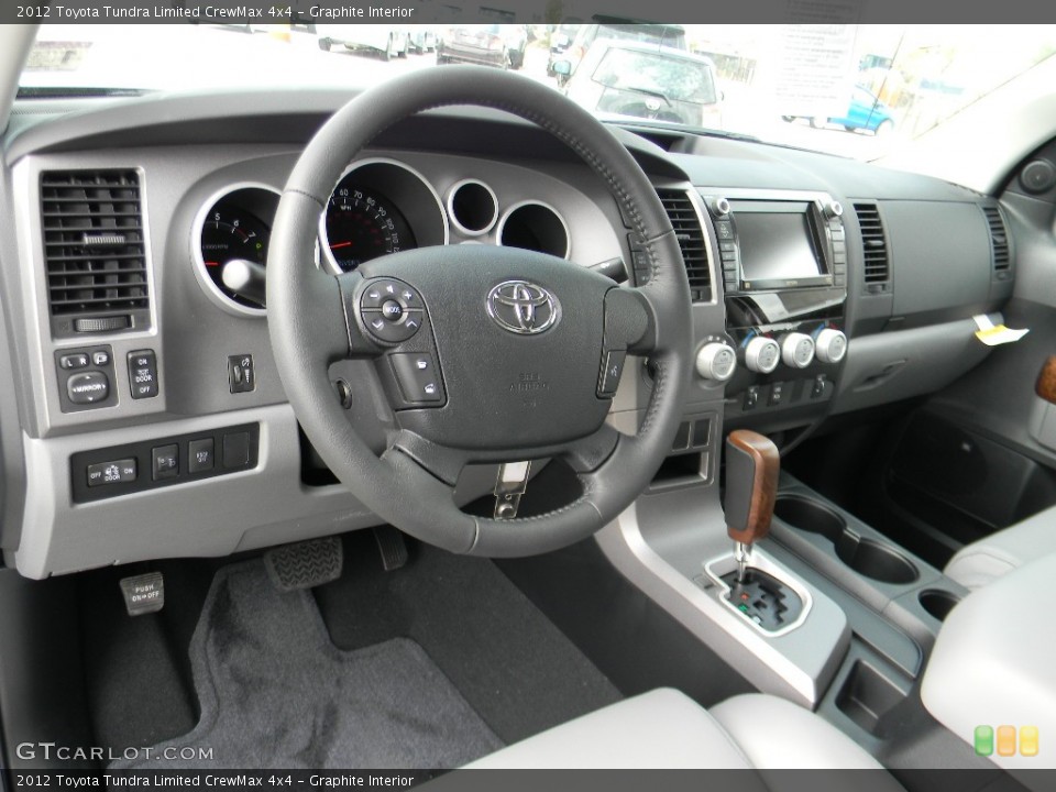 Graphite Interior Photo for the 2012 Toyota Tundra Limited CrewMax 4x4 #59993140