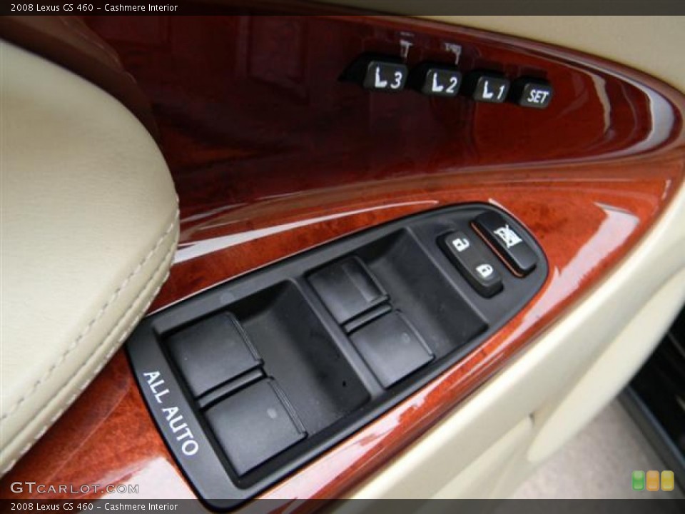 Cashmere Interior Controls for the 2008 Lexus GS 460 #59993152