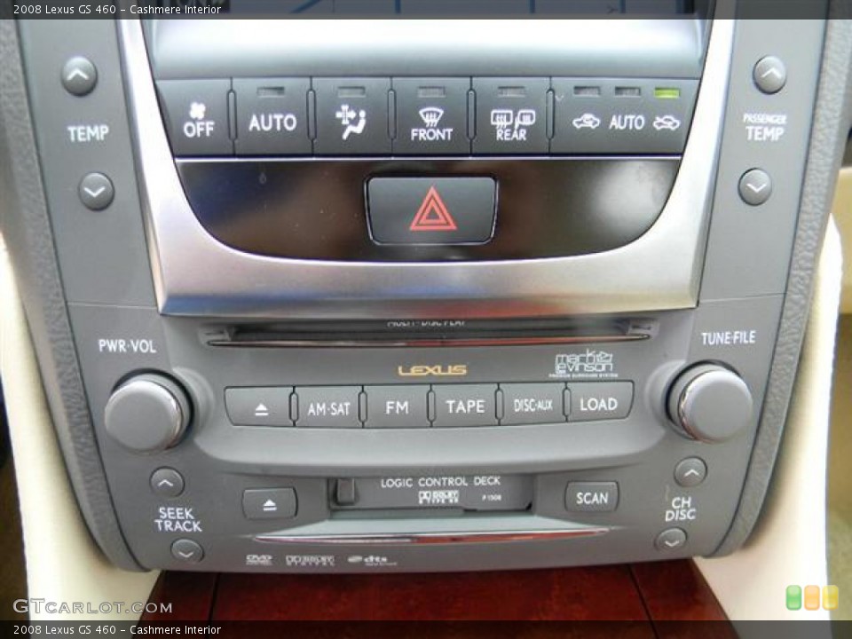 Cashmere Interior Audio System for the 2008 Lexus GS 460 #59993176