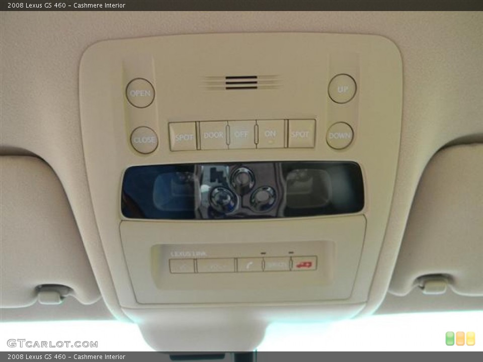 Cashmere Interior Controls for the 2008 Lexus GS 460 #59993191