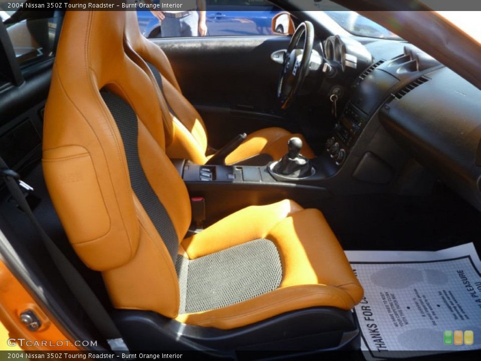 Burnt Orange Interior Front Seat for the 2004 Nissan 350Z Touring Roadster #59993260