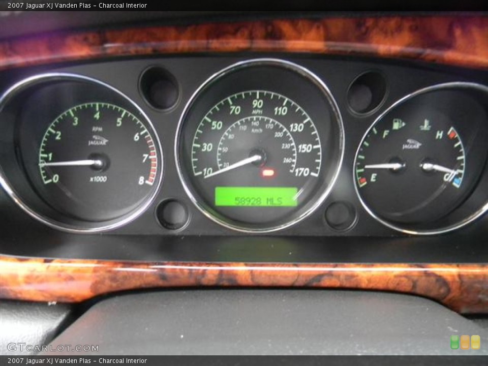Charcoal Interior Gauges for the 2007 Jaguar XJ Vanden Plas #59993461