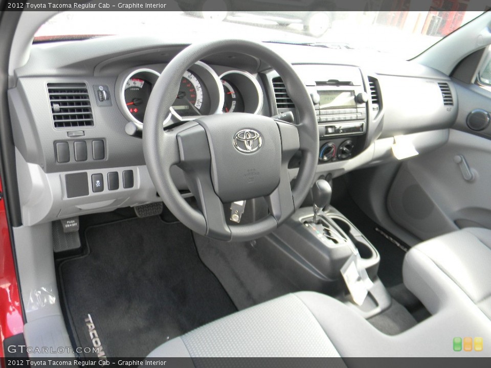 Graphite Interior Photo for the 2012 Toyota Tacoma Regular Cab #59993794