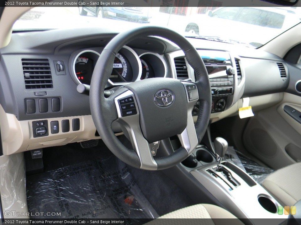 Sand Beige Interior Photo for the 2012 Toyota Tacoma Prerunner Double Cab #59993941