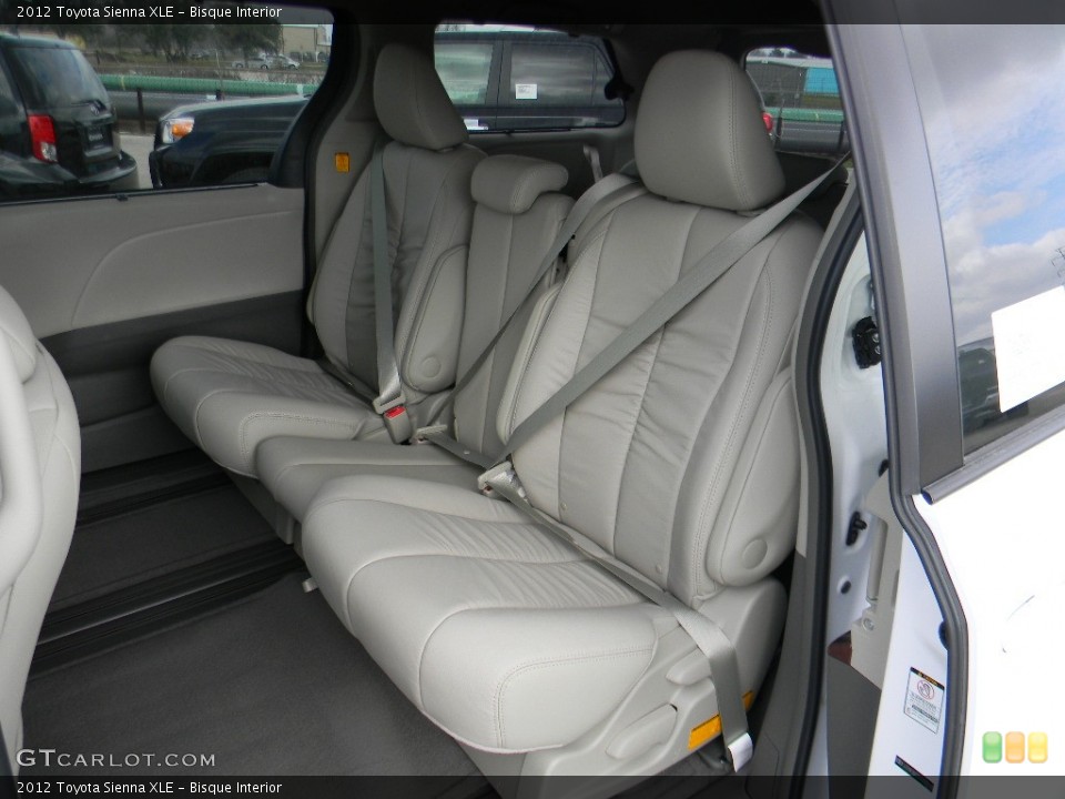 Bisque Interior Rear Seat for the 2012 Toyota Sienna XLE #59994646