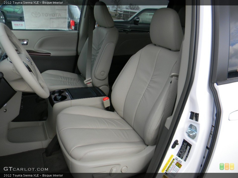 Bisque Interior Front Seat for the 2012 Toyota Sienna XLE #59994655