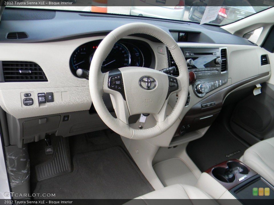 Bisque Interior Dashboard for the 2012 Toyota Sienna XLE #59994664
