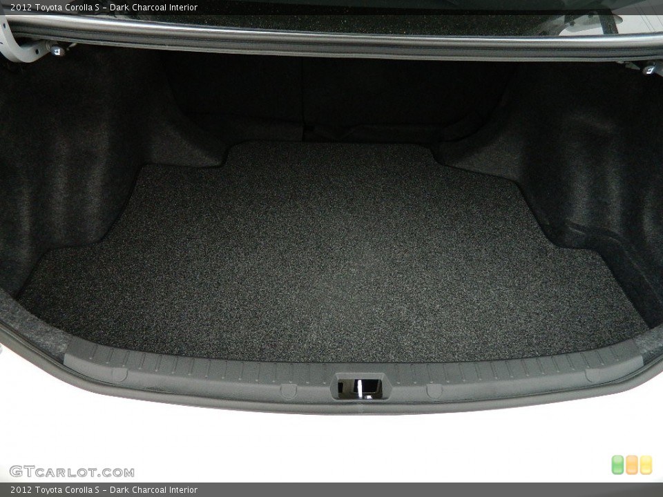 Dark Charcoal Interior Trunk for the 2012 Toyota Corolla S #59994761