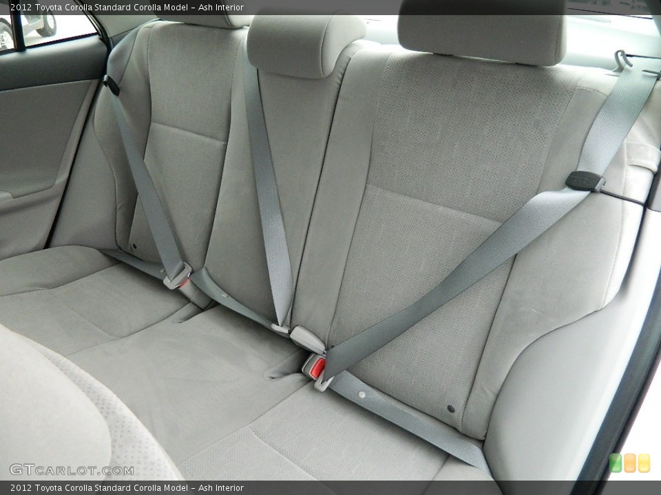 Ash Interior Photo for the 2012 Toyota Corolla  #59995157
