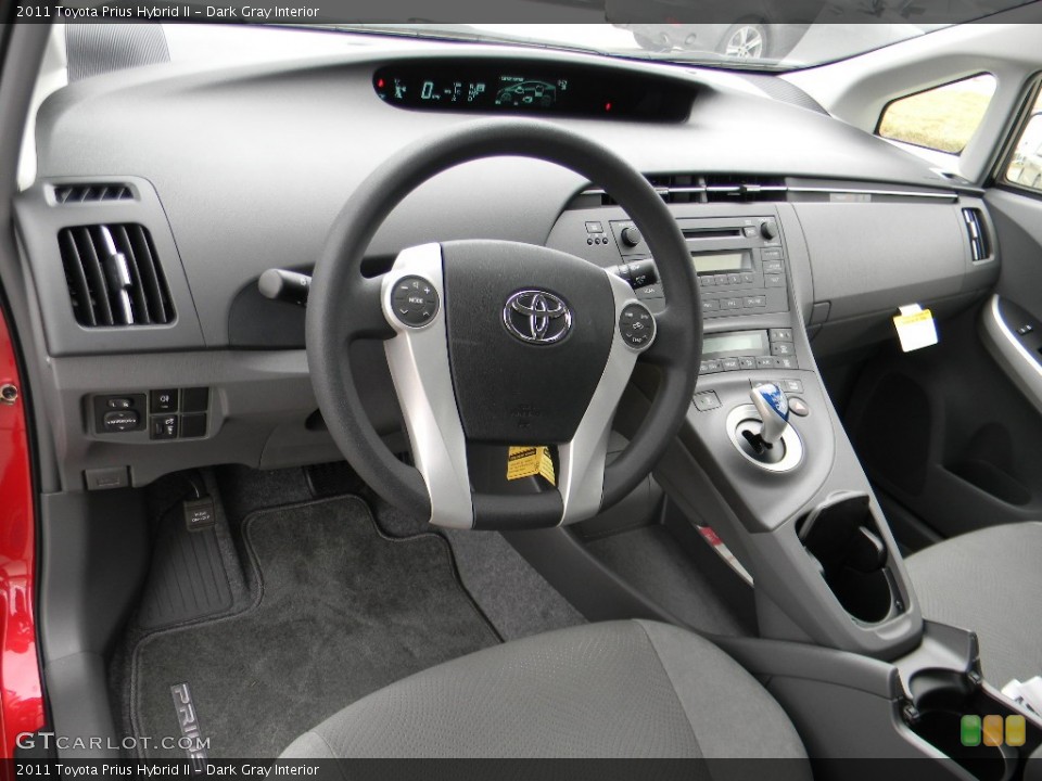 Dark Gray Interior Dashboard for the 2011 Toyota Prius Hybrid II #59995841