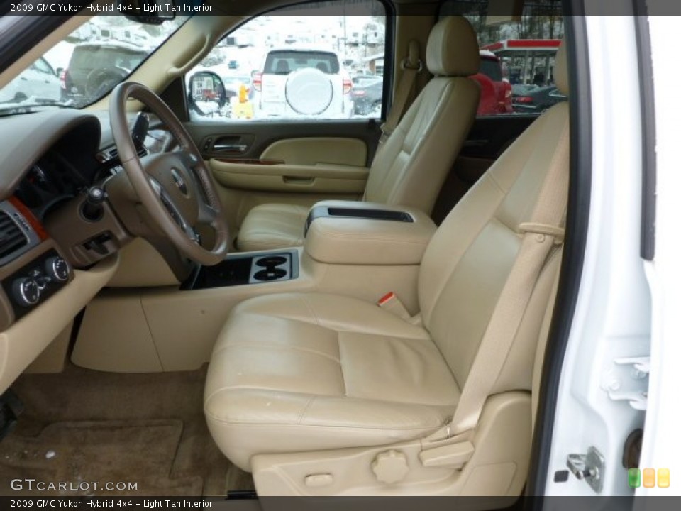 Light Tan Interior Front Seat for the 2009 GMC Yukon Hybrid 4x4 #59995961