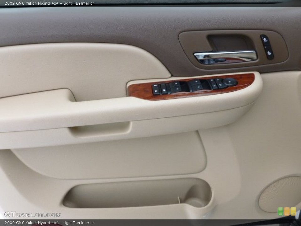 Light Tan Interior Door Panel for the 2009 GMC Yukon Hybrid 4x4 #59995980
