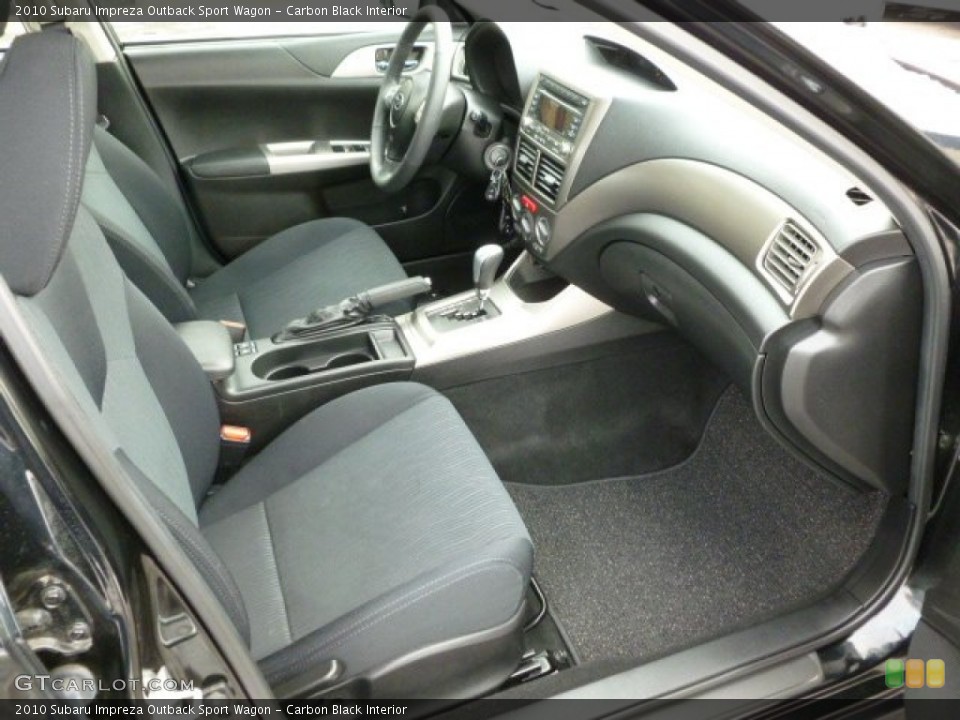 Carbon Black Interior Photo for the 2010 Subaru Impreza Outback Sport Wagon #59996492