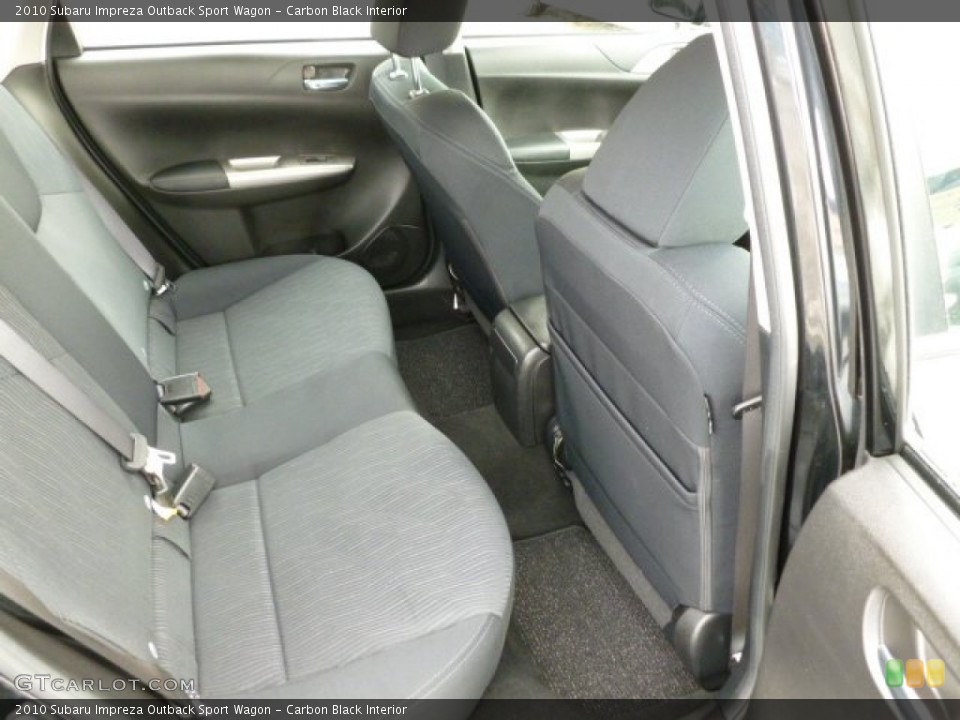Carbon Black Interior Photo for the 2010 Subaru Impreza Outback Sport Wagon #59996503