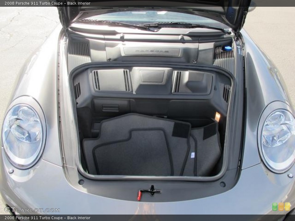 Black Interior Trunk for the 2008 Porsche 911 Turbo Coupe #59997014