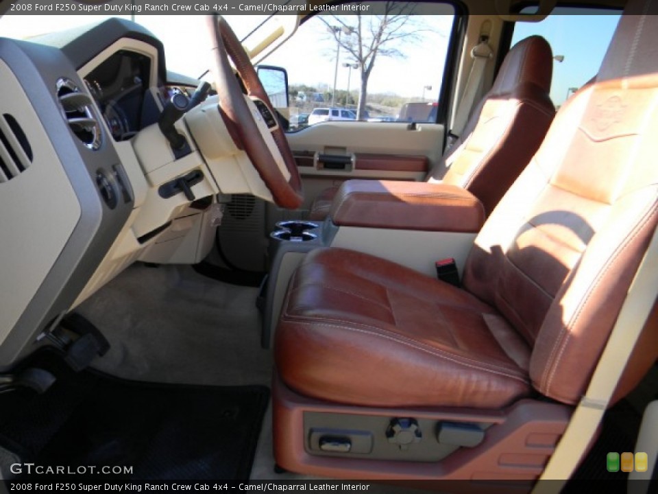 Camel/Chaparral Leather Interior Photo for the 2008 Ford F250 Super Duty King Ranch Crew Cab 4x4 #59997353
