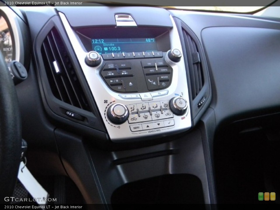Jet Black Interior Controls for the 2010 Chevrolet Equinox LT #59999120