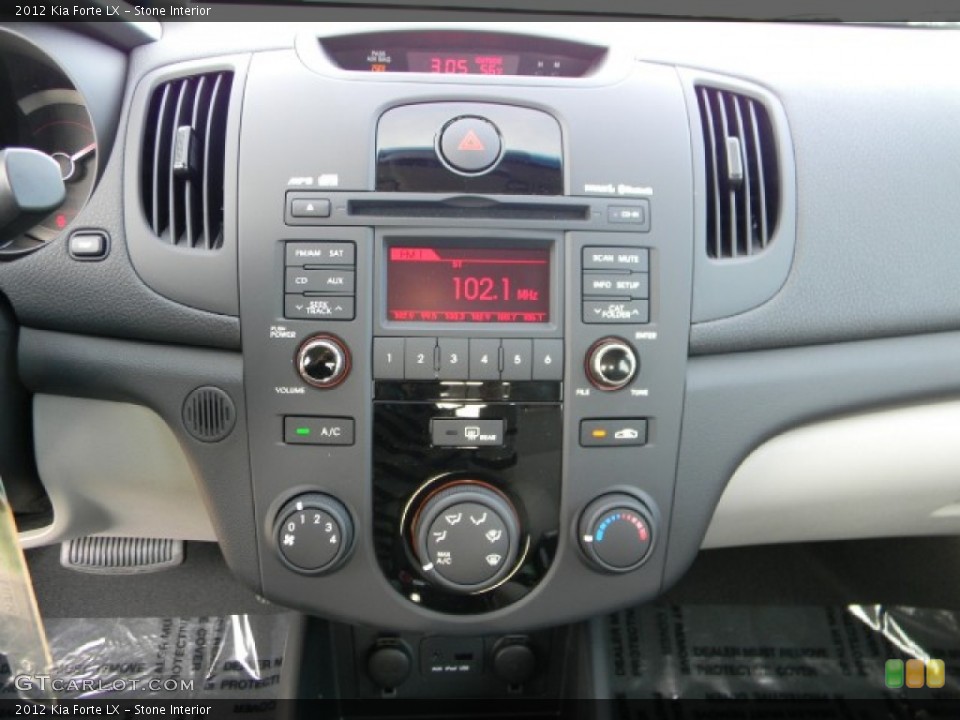 Stone Interior Controls for the 2012 Kia Forte LX #60000338