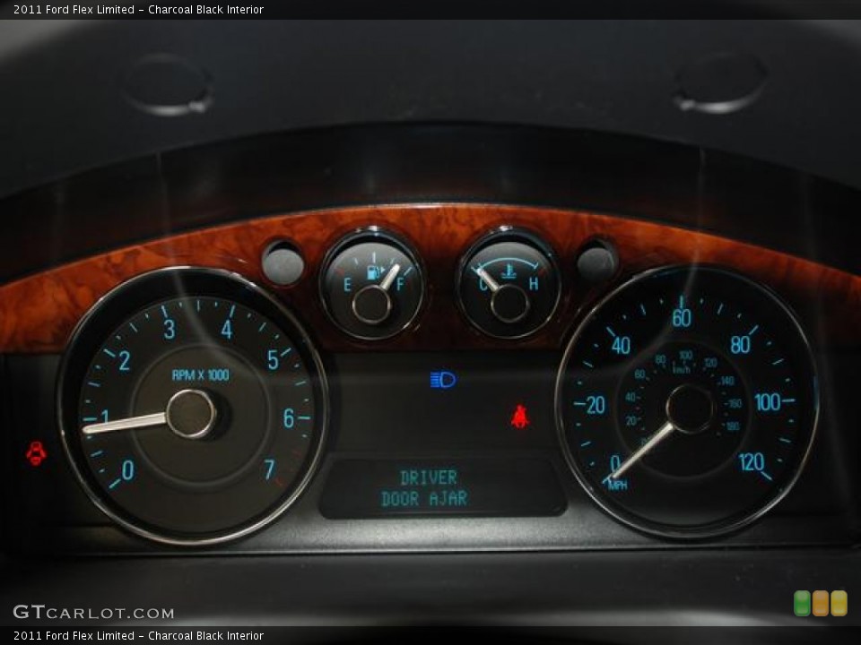 Charcoal Black Interior Gauges for the 2011 Ford Flex Limited #60001883