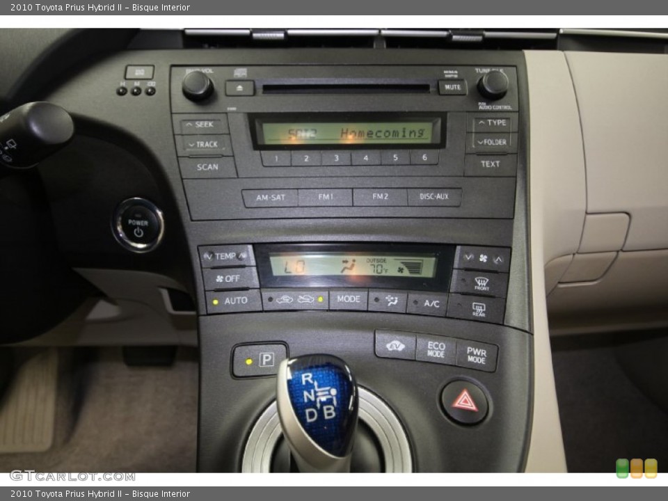Bisque Interior Controls for the 2010 Toyota Prius Hybrid II #60003895