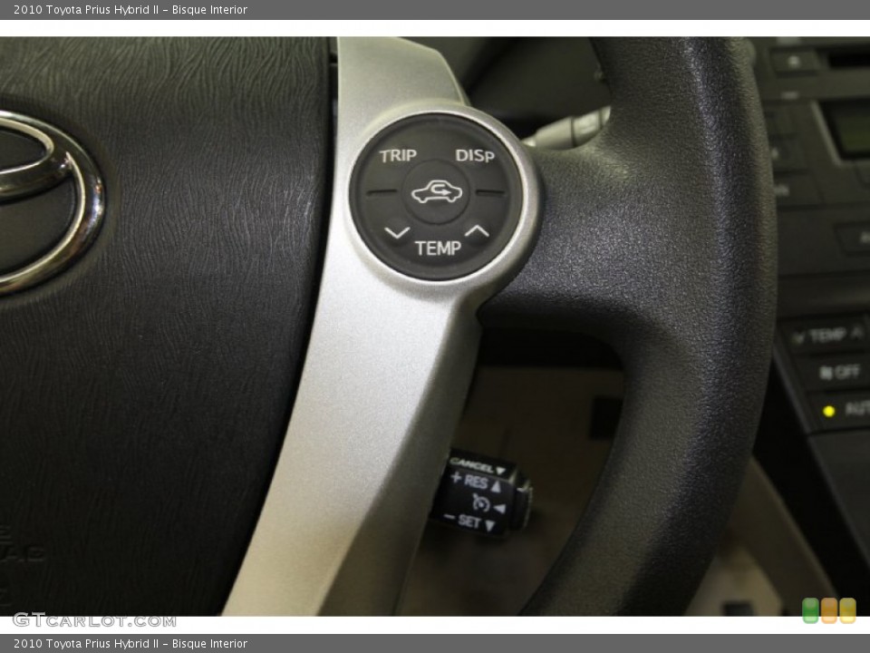 Bisque Interior Controls for the 2010 Toyota Prius Hybrid II #60003917
